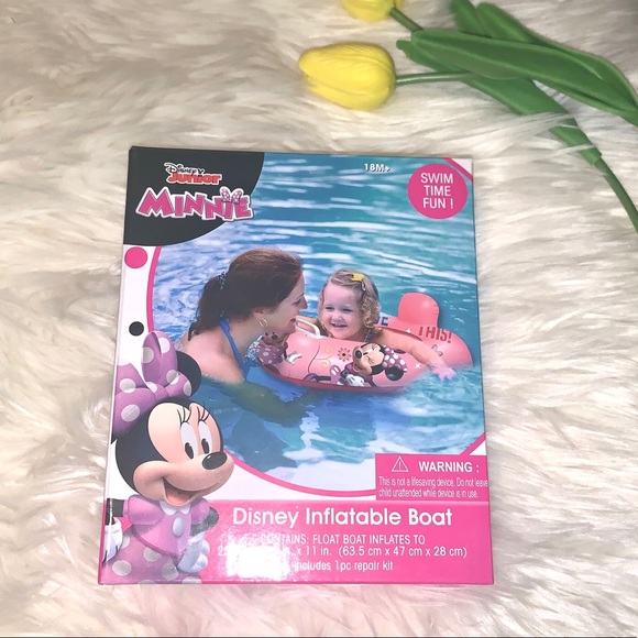 Minnie Mouse Inflatable Boat - Picture 2 of 4
